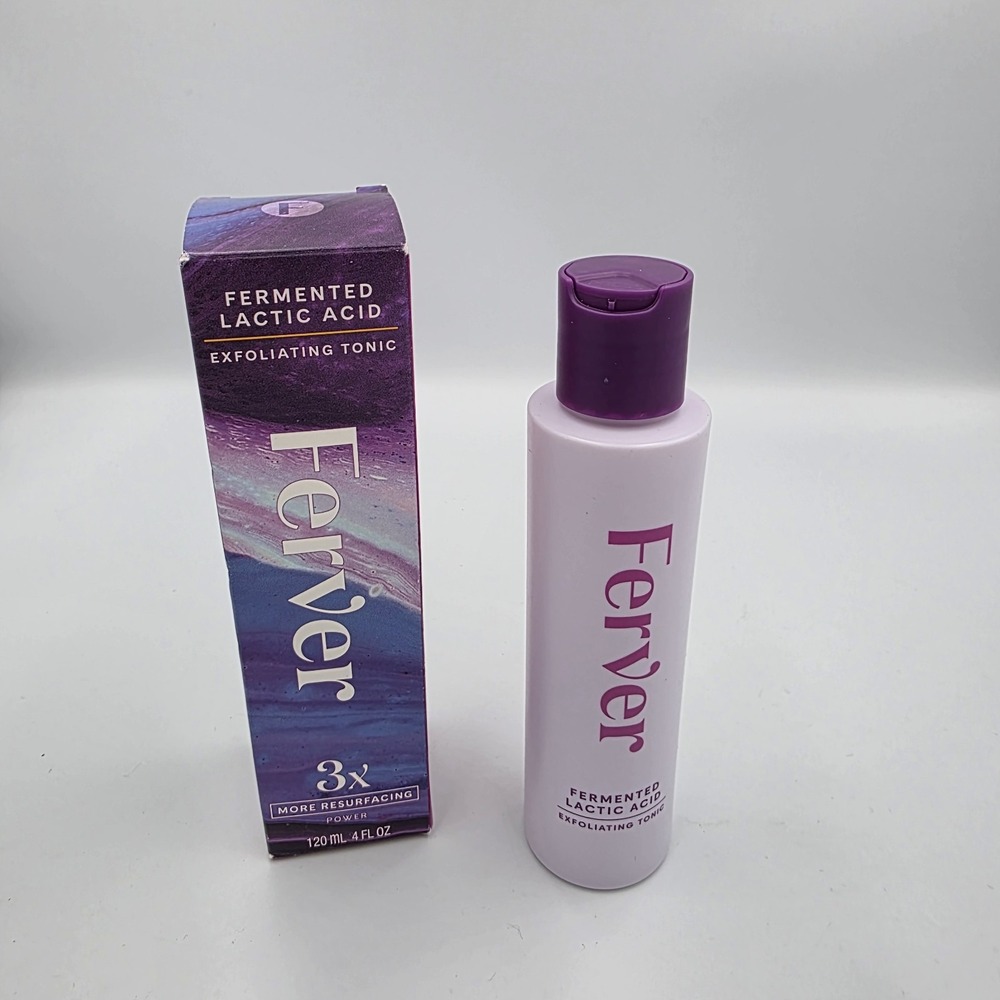 Ferver‎ 3X Fermented Lactic Acid Exfoliating Tonic 4 oz - Brand NEW